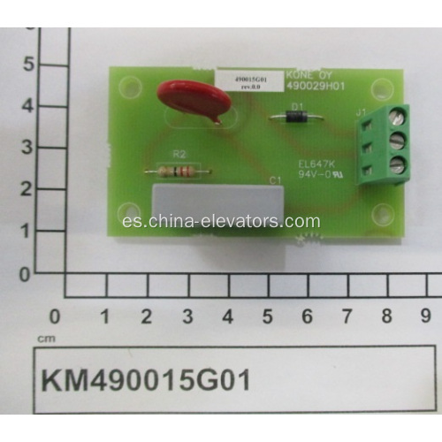 KM490015G01 Tablero de filtro RC para elevadores Kone